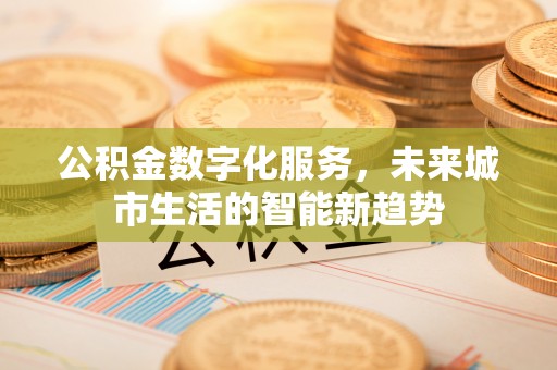 黑河公积金数字化服务，未来城市生活的智能新趋势