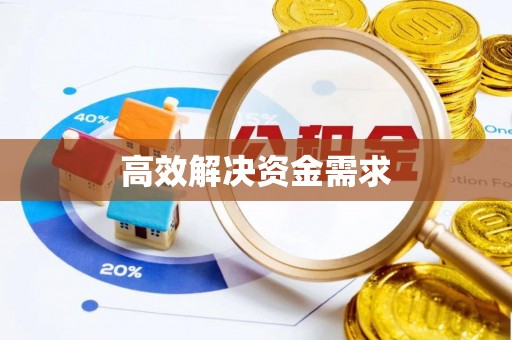 黑河高效解决资金需求